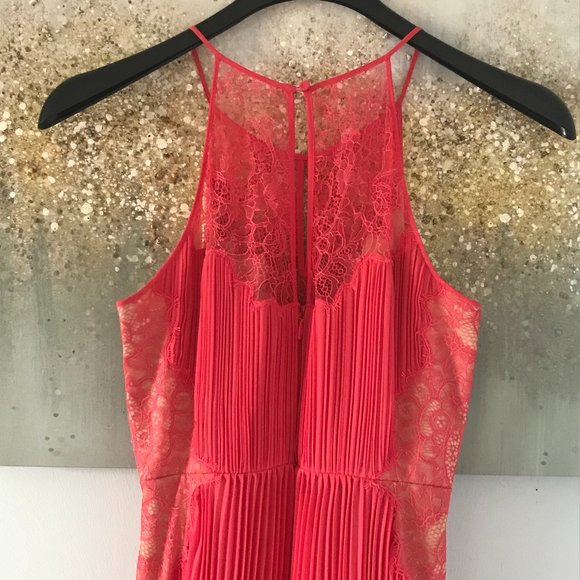 BCBGMaxAzria Mina Pleated Dress (NWOT) - Picture 11 of 16